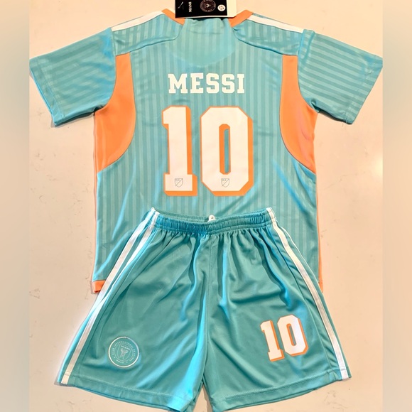 unbranded kids Other - Kids Jersey Messi Soccer Kit Youth Toddler 3rd HOT SELLER